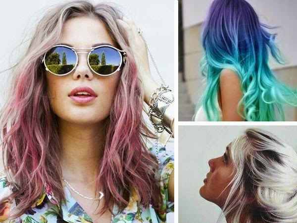 La cabello multicolor - Moda y estilo
