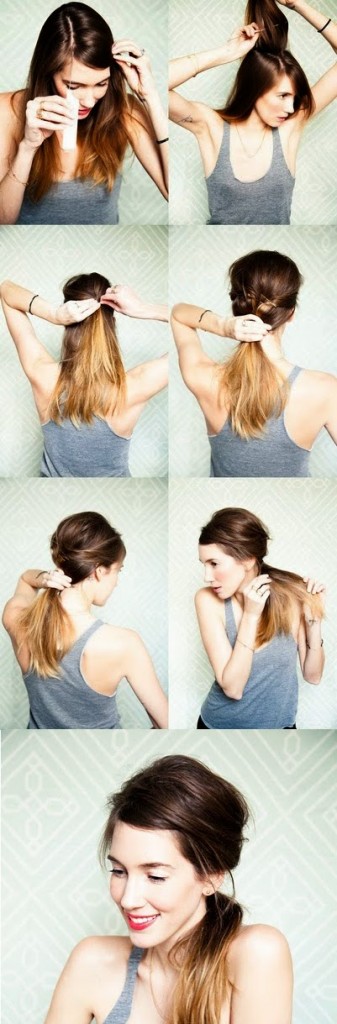 Recogidos de pelo fáciles para Navidad