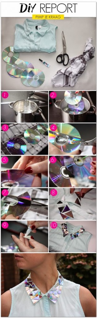 diy, customiza cuello camisa