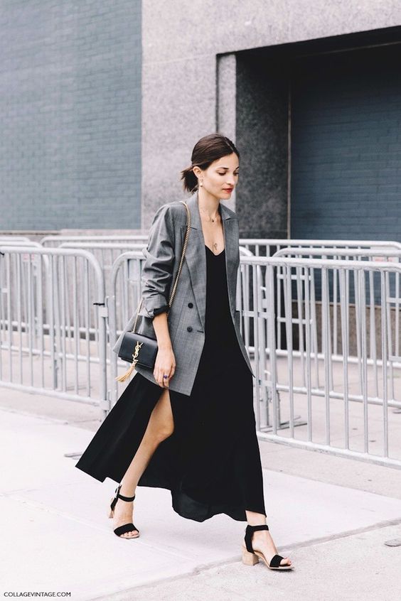 25 Ideas para combinar cualquier vestido negro