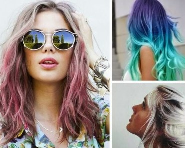 La moda del cabello multicolor