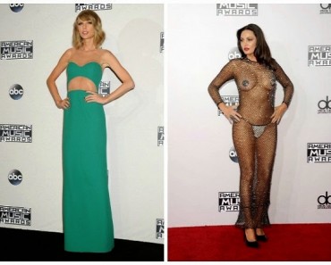 Las mejores y peores vestidas de los AMA's 2014