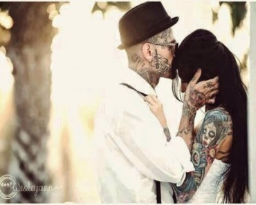 Las novias con tatuajes más elegantes que he visto