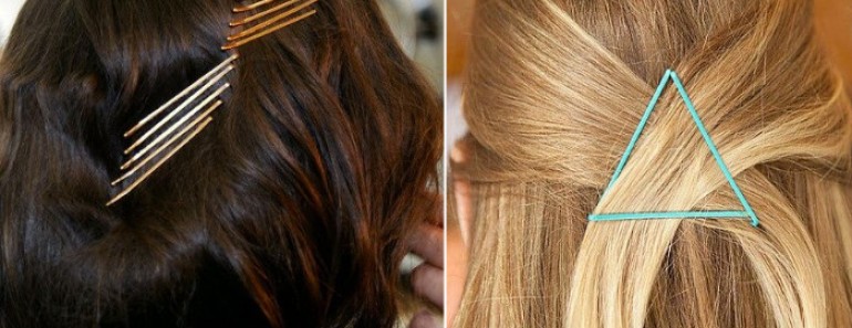 Alerta tendencia: hazte un peinado con horquillas y ¡que se vean!