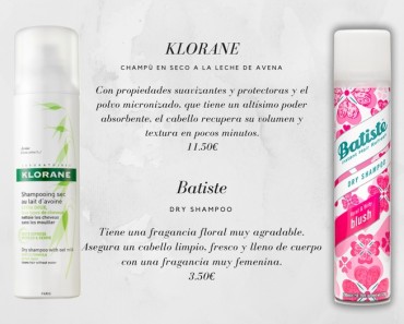 Tu nuevo aliado: el champú en seco o dry shampoo