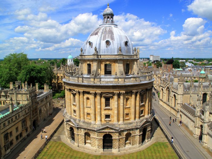 La Universidad de Oxford, cámara de Radcliffe 