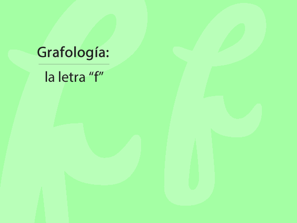 Grafología Inductiva Alfabética