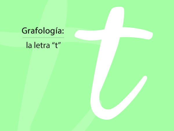 Grafología Inductiva Alfabética letra 