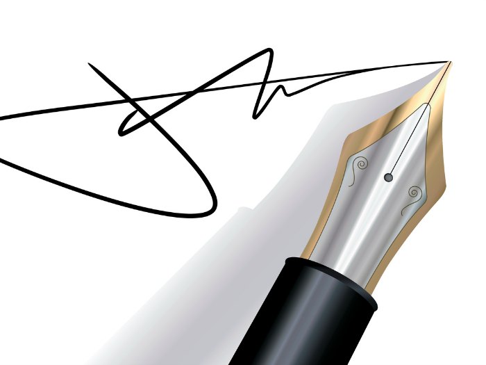 Firmas: diferencia entre firma y texto