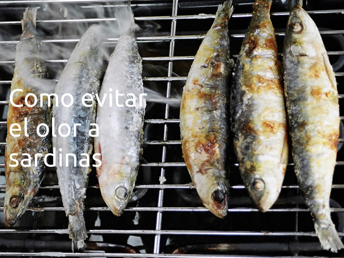 consejos para evitar el olor a sardinas