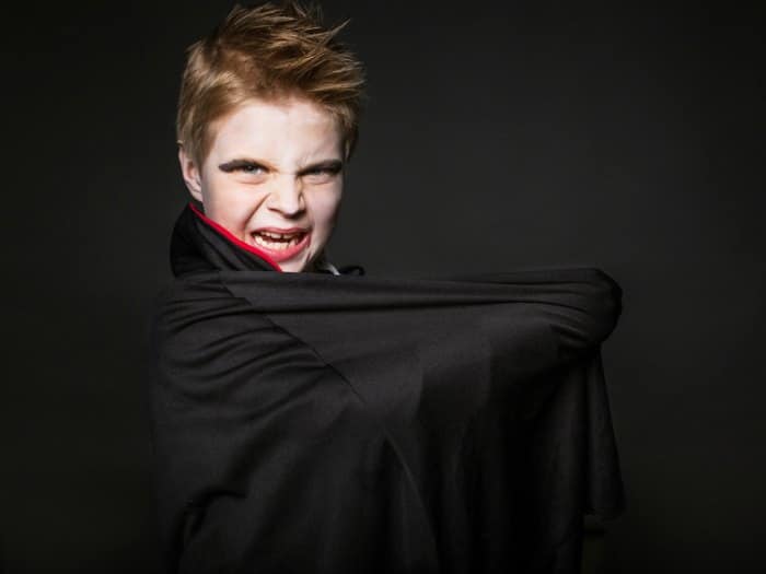 disfraces caseros para halloween vampiro