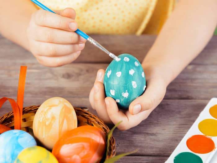 Cómo pintar huevos de Pascua