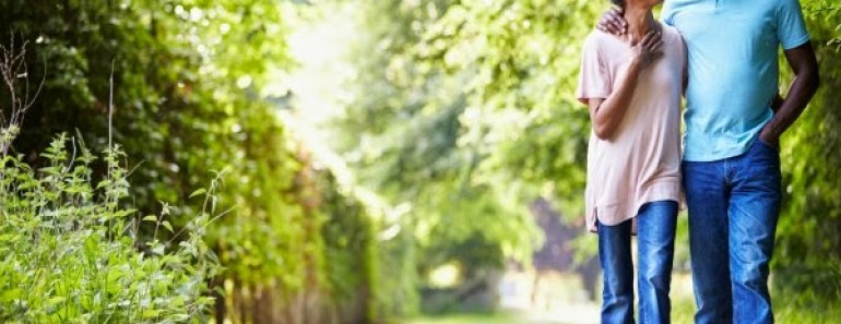 Caminar y cáncer de próstata