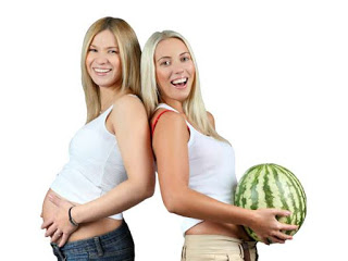 Hechos impactantes sobre el embarazo mujer melon