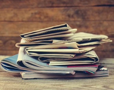 Usos papel de periódico