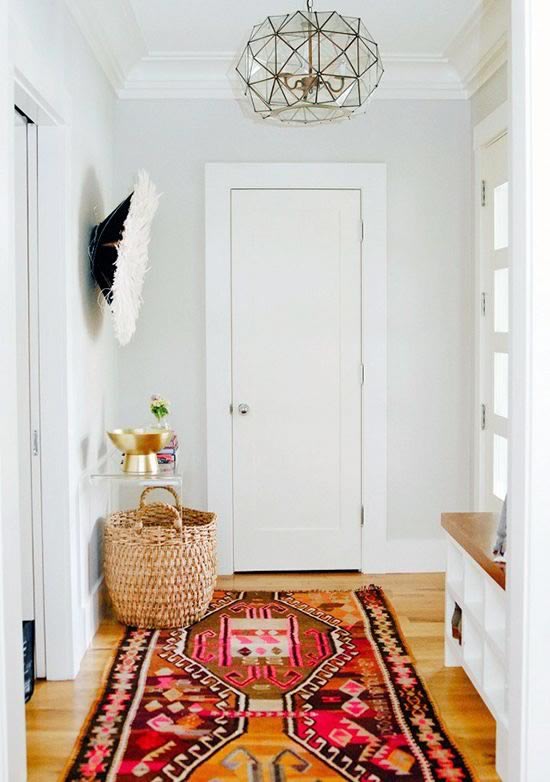 Cómo elegir una alfombra para recibidores y pasillos - Decoracion