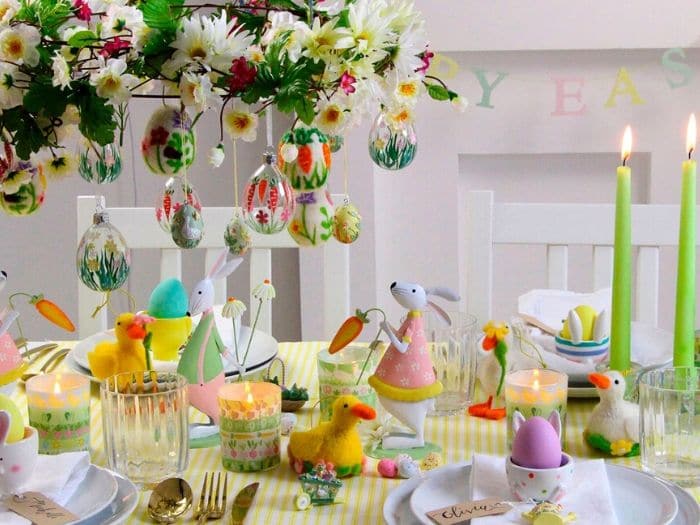 mesa para Pascua