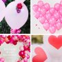 Ideas fáicles para decorar con globos San Valentín