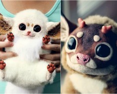 Peluches hiperrealistas animales