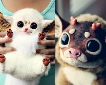 Peluches hiperrealistas animales