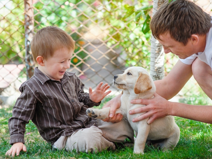 Beneficios niños y perros