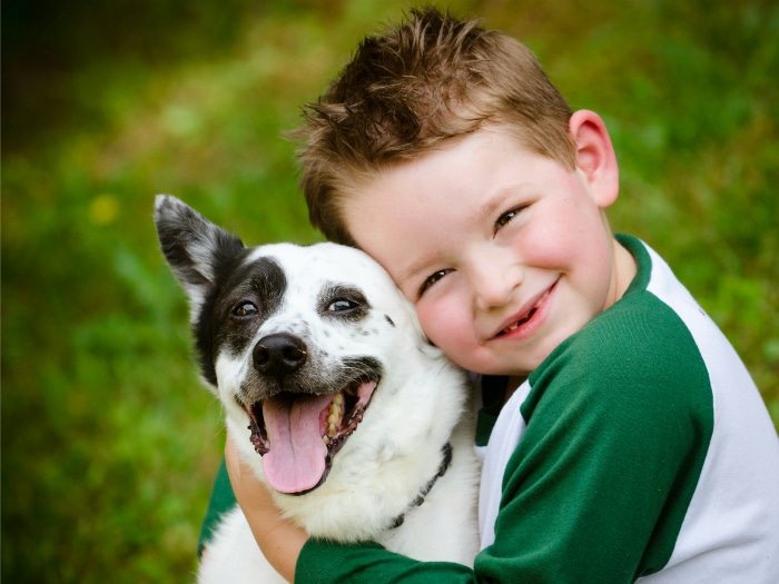 Beneficios niños de tener perro