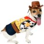 Perro disfrazado de Toy Story