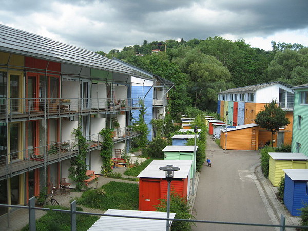 Ecobarrio Vauban en Freibourg, Alemania