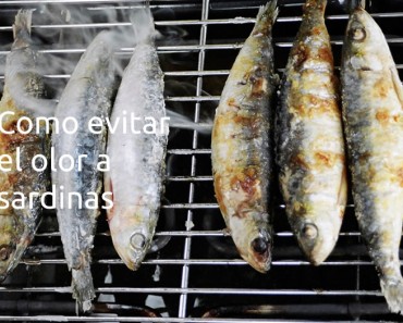 Cómo evitar el olor de sardinas