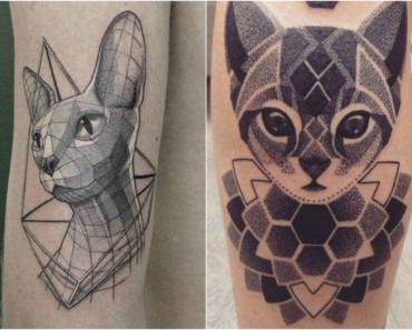 34 Tatuajes originales de gatos para los que adoran a los misinos