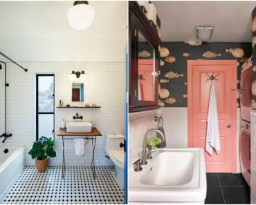 15 ideas originales para decorar paredes de baños