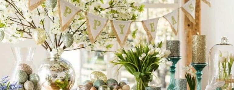 Decoración de Pascua para casa