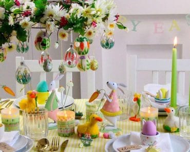 Cómo decorar la mesa para Pascua