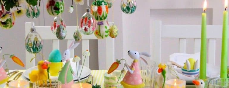 Cómo decorar la mesa para Pascua