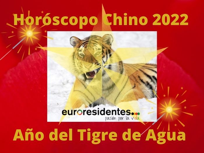 Calendario 2022. Horóscopo chino