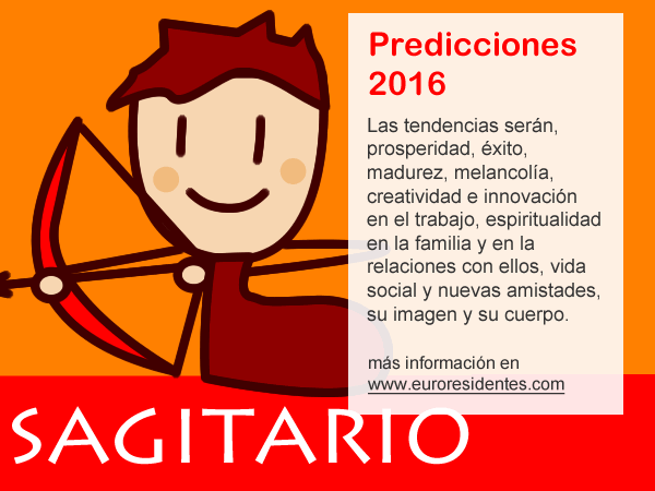 Predicción 2016 Sagitario