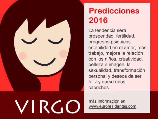 Predicción 2016 virgo