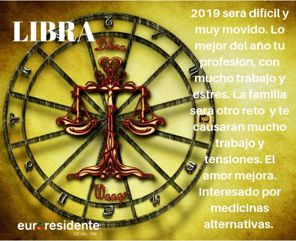 PREDICCIONES 2019 PARA TODOS LOS SIGNOS Libra-2019