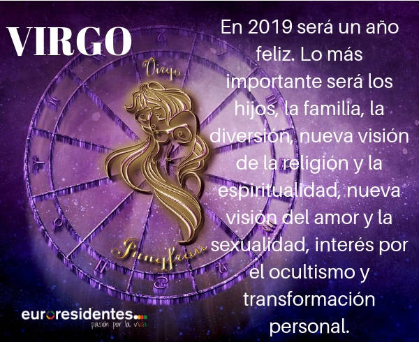 PREDICCIONES 2019 PARA TODOS LOS SIGNOS Virgo-2019