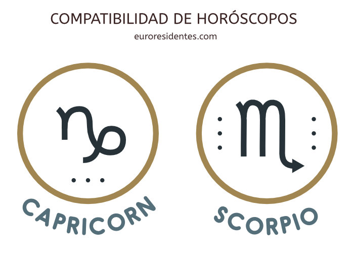 Compatibilidad Capricornio y Escorpio