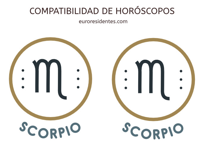 Compatibilidad Escorpio y Escorpio