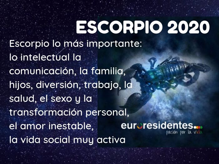 Escorpio 2020