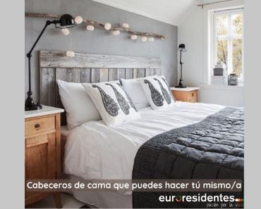 34 ideas de cabeceros de cama originales que puedes hacer tú mismo