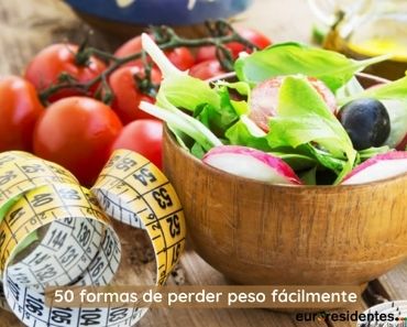 50 formas de perder peso fácilmente