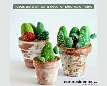 Pintar y decorar piedras a mano