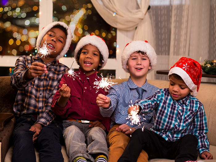 navidad fiestas con niños