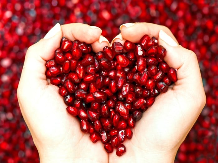 Comer granada mejora la salud de nuestro corazón