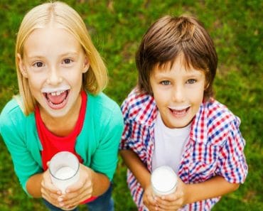 Alternativas a la leche de vaca para niños