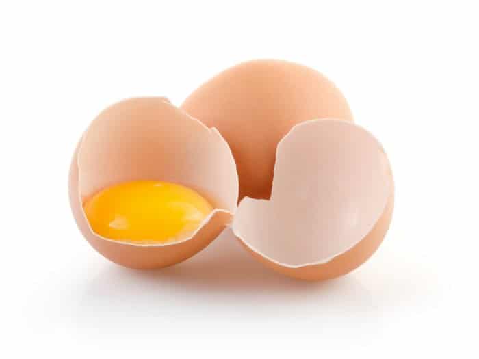 No comer huevos crudos en el embarazo