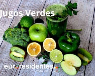 Jugos verdes para adelgazar y limpiar el organismo